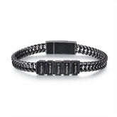 Custom Black Name Bracelet for Men